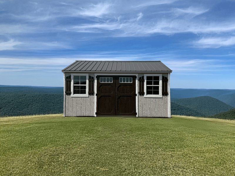 Deluxe Garden Shed built by Homestead Barns