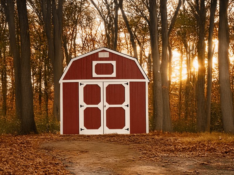 Lofted Barn built by Homestead Barns