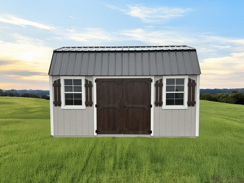 Lofted Garden Shed built by Homestead Barns
